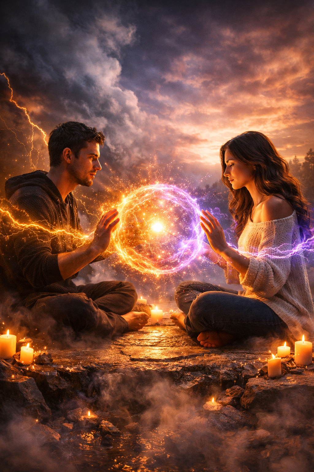 Energy Healing in Twin Flame Conflict: Finding Calm Within the Storm.