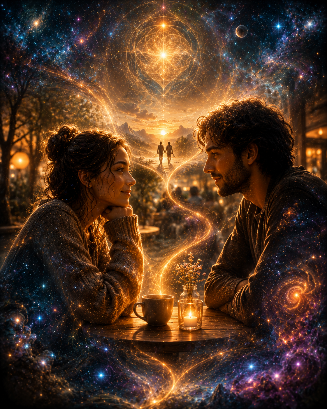 Soulmate Recognition is Often Quiet and Calm.