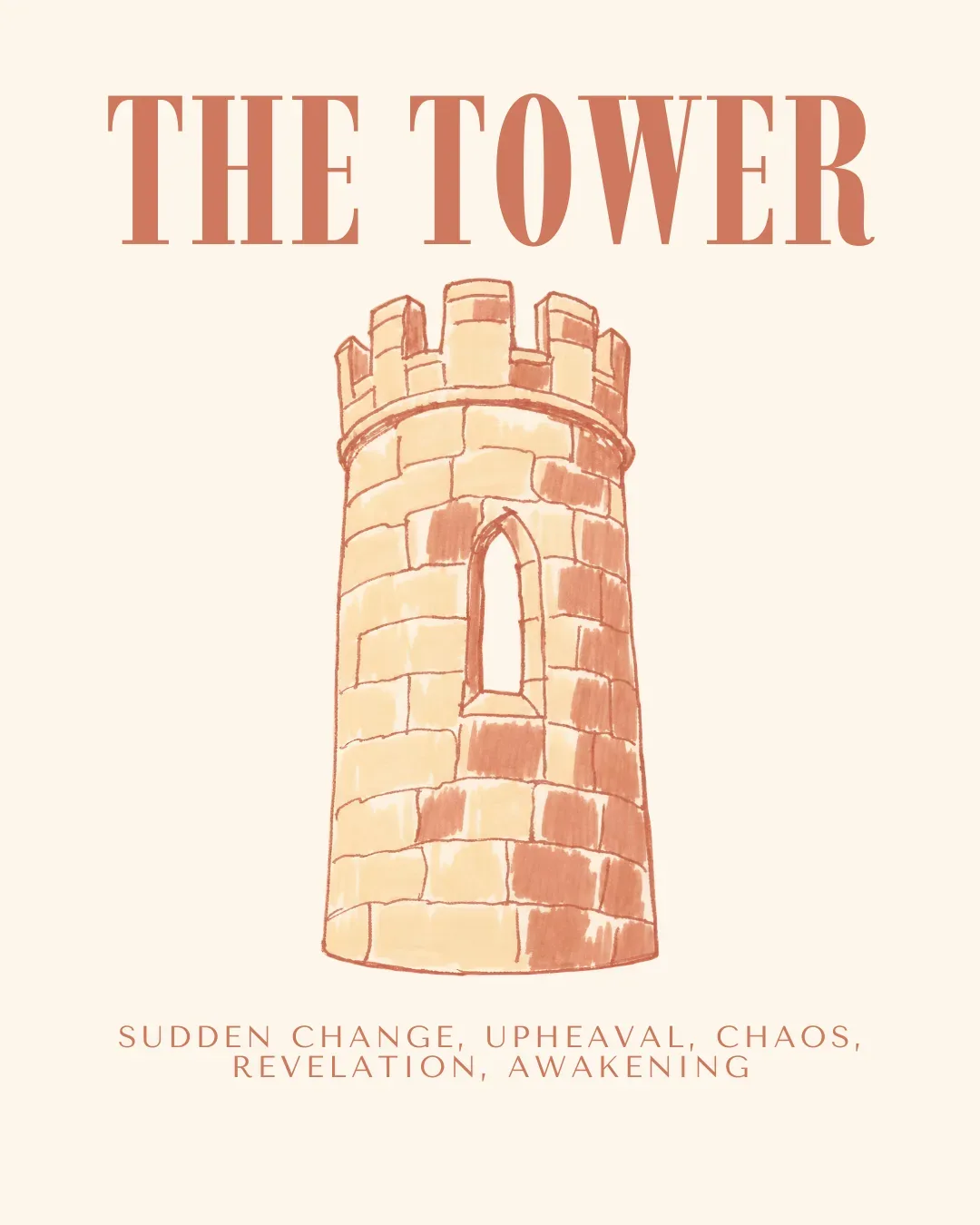 Beige and Brown Illustrated Tarot Tower Instagram Post.png